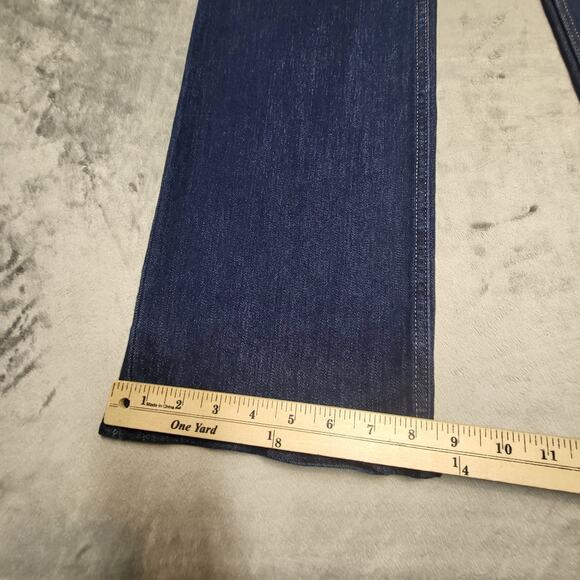 Old Navy Jeans Womens 18 Blue Wow Boot Cut Distressed Denim Stretch - Picture 5 of 10